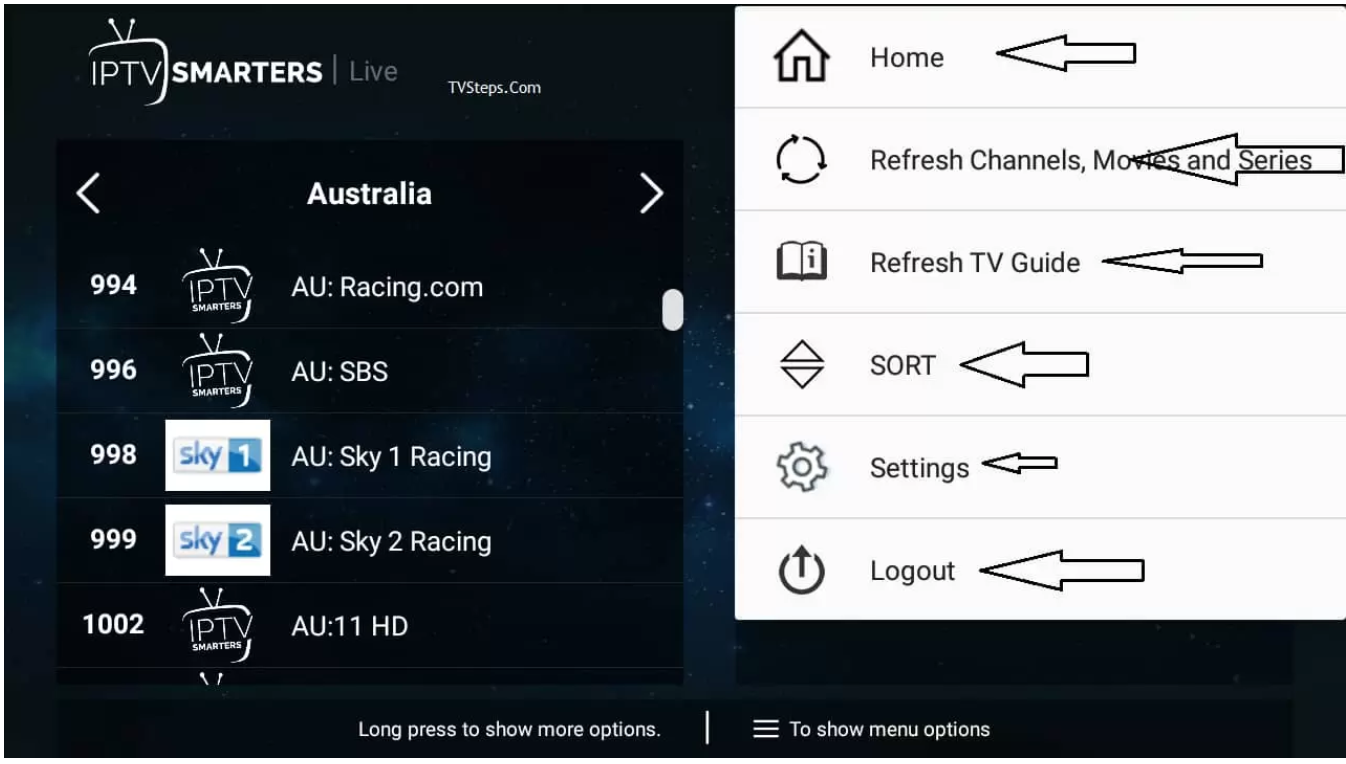 Abonnement IPTV Smarters